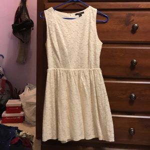 forever 21 cream dress